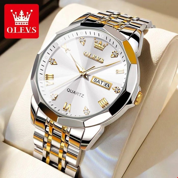 ساعت مچی مردانه اورجینال وارداتی OLEVS مدل 9931 